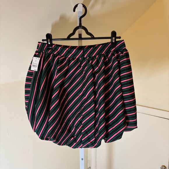 Wicked Paul Tazewell Target Collection NWT Striped Bubble Skirt Pink Green XXS - Picture 3 of 9
